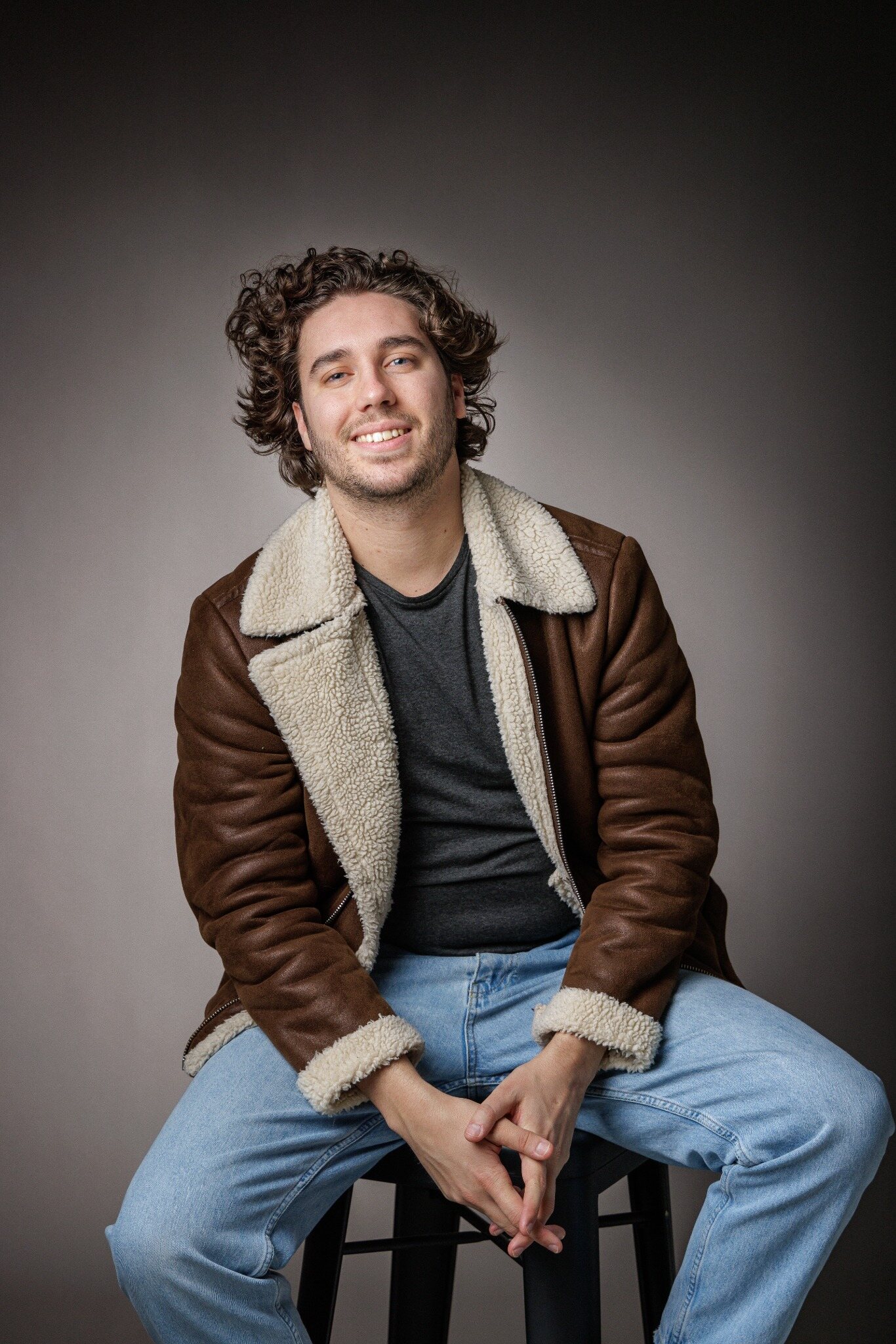 Alex Dus, ritratto sorridente